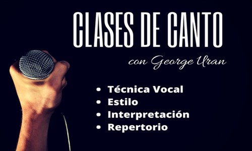 Clases de Canto y Vocal Coaching